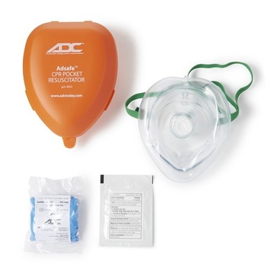 Adsafe CPR Face Mask with Case One Size Fits Most