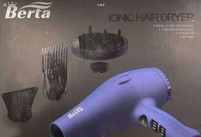 Berta Ionic Hair Dryer ~ BNIB ~ FREE SHIPPING!