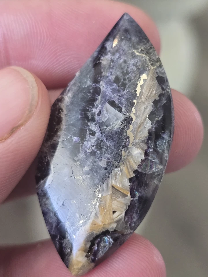 North Carolina Fluorite Purple Blue Green Rainbow Spectrum Fluorspar  - Image 4 of 4