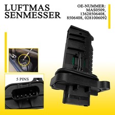Luftmassenmesser LMM 5-Polig f�r BMW F07 F36 Mini R55 R61 Toyota Avensis MAS0509
