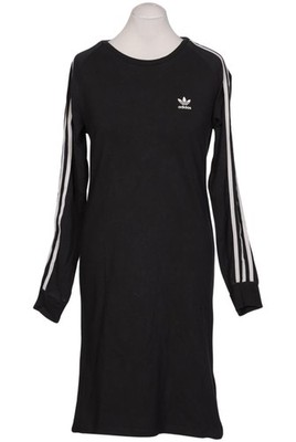adidas Originals Kleid Damen Dress Damenkleid Gr. M Baumwolle Schwarz #oahqu4d