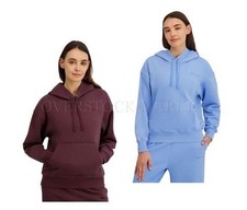 NEW WOMEN CHAMPION REGULAR FIT PULLOVER FLEECE LINED HOODED SWEATSHIRT VARIETY