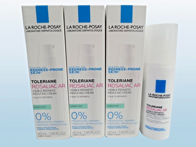 LA ROCHE POSAY TOLERIANE ROSALIAC AR VISIBLE REDNESS REDUCING CREAM 1.35 OZ 3PCS