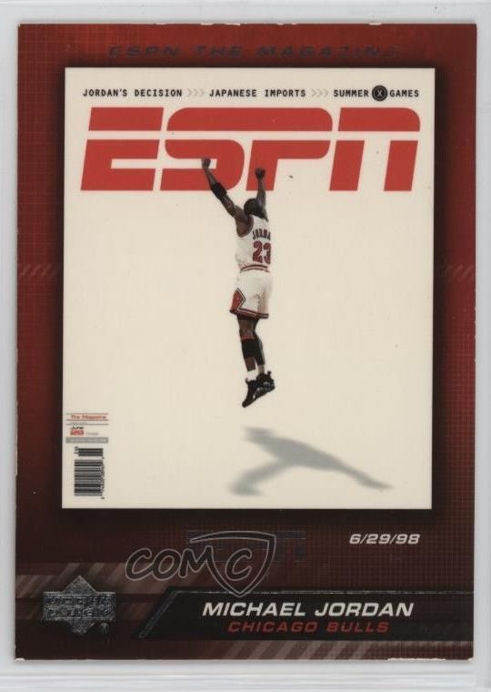 2005-06 Upper Deck ESPN The Magazine Michael Jordan #MAG-MJ1 HOF 03rx
