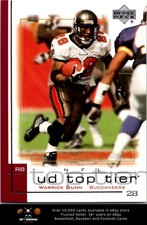 2001 Upper Deck Top Tier FOOTBALL #162 Warrick Dunn