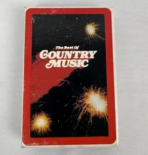 The Best Of Country Music 1982 Vintage Playing Cards Scotco - NEW SEALED DECK