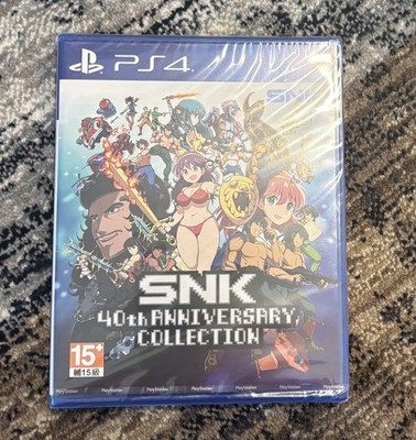 SNK 40th Anniversary Collection  -  NEW Factory Sealed PlayStation 4, PS4