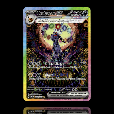 #ad ▸ Umbreon ex Prismatic Evolutions Special Illustration Rare 161 131 NM $88.90