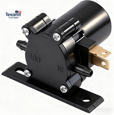 Windshield Washer Pump, Universal, Black, Plastic, 12V, AWP01