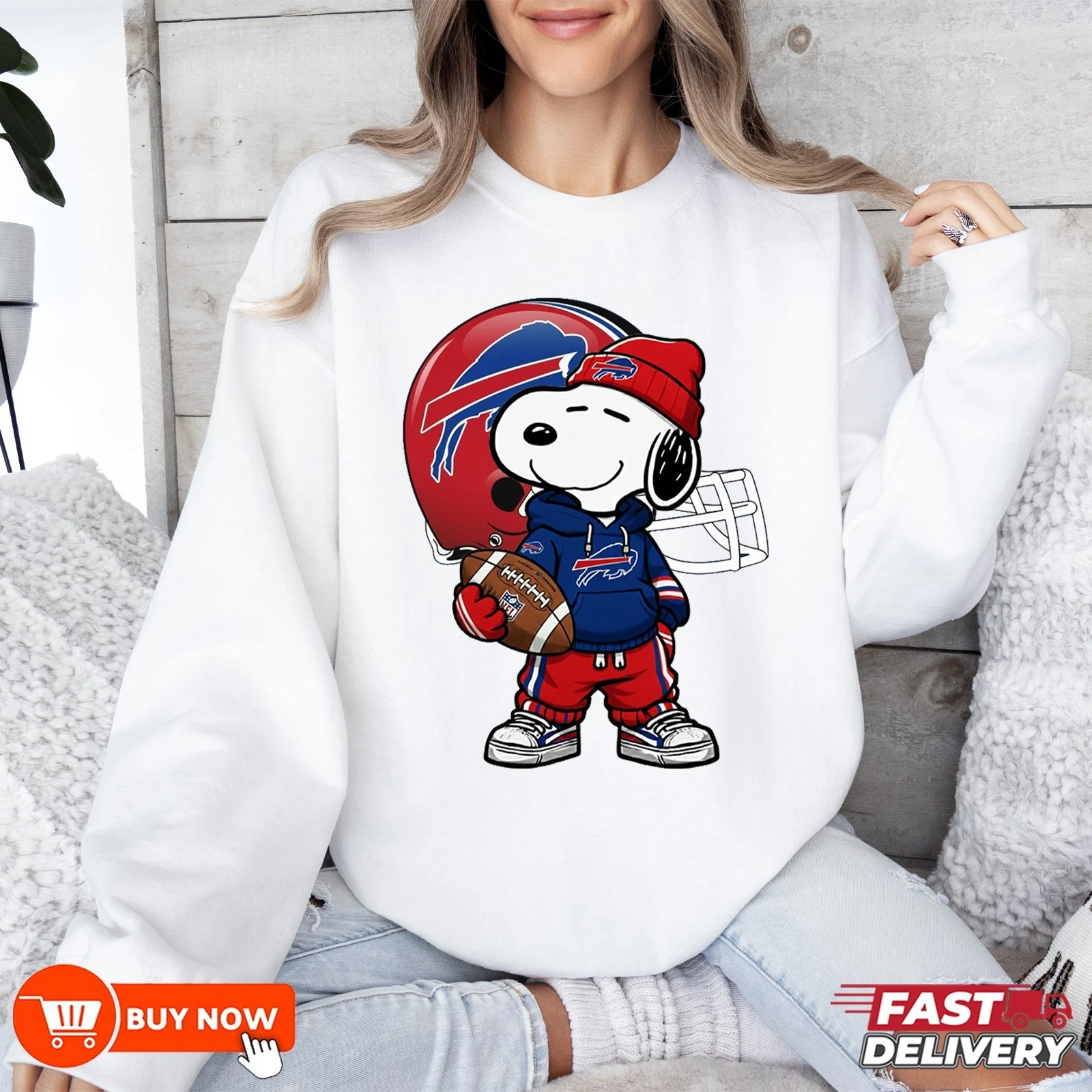 Buffalo Bills Football Sweatshirt