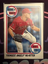 2023 Topps Heritage High Number - Now and Then Reid Detmers #NT-5 Angels