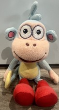 Ty Dora Boots Monkey 2012 Plush Stuffed Animal Doll Toy Collectible Blue Baby