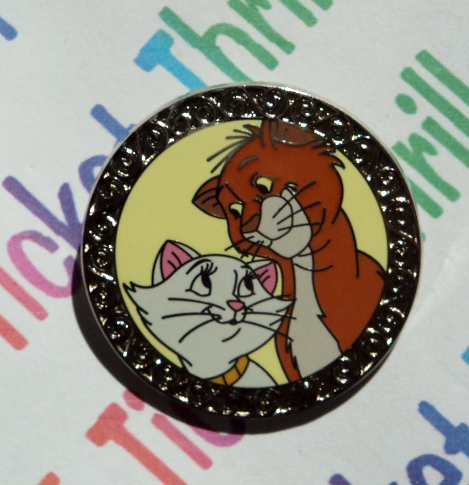 Disney 2010 Hidden Mickey Aristocats Duchess & O'Malley Cats Pin