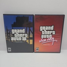 Grand Theft Auto Double Pack GTA 3 Vice City PS2 Complete CIB W/ Maps Tested