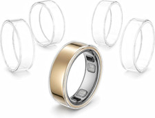 5 Pack Clear TPU Cover Compatible with Oura Ring 5, 0.5Mm Ultra-Thin,Size11