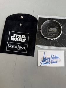 Star Wars Her Universe Ahsoka Tano Bangle RockLove Signed by Ashley Eckstein NEW