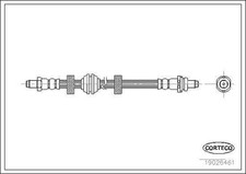 Flexible de frein Ford COUGAR