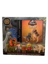 Jurassic World Crochet Kit- T. Rex And Blue