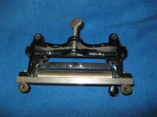 C. S. Osborne #84 leather splitting machine
