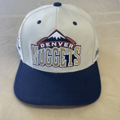 Denver Nuggets Cap Hat 40 Seasons NBA Mitchell and Ness Fitted 7 1/8