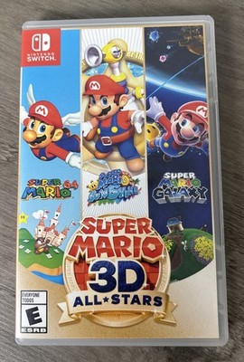 Super Mario 3D All-Stars (Nintendo Switch, 2020) Authentic Tested Game CIB   
