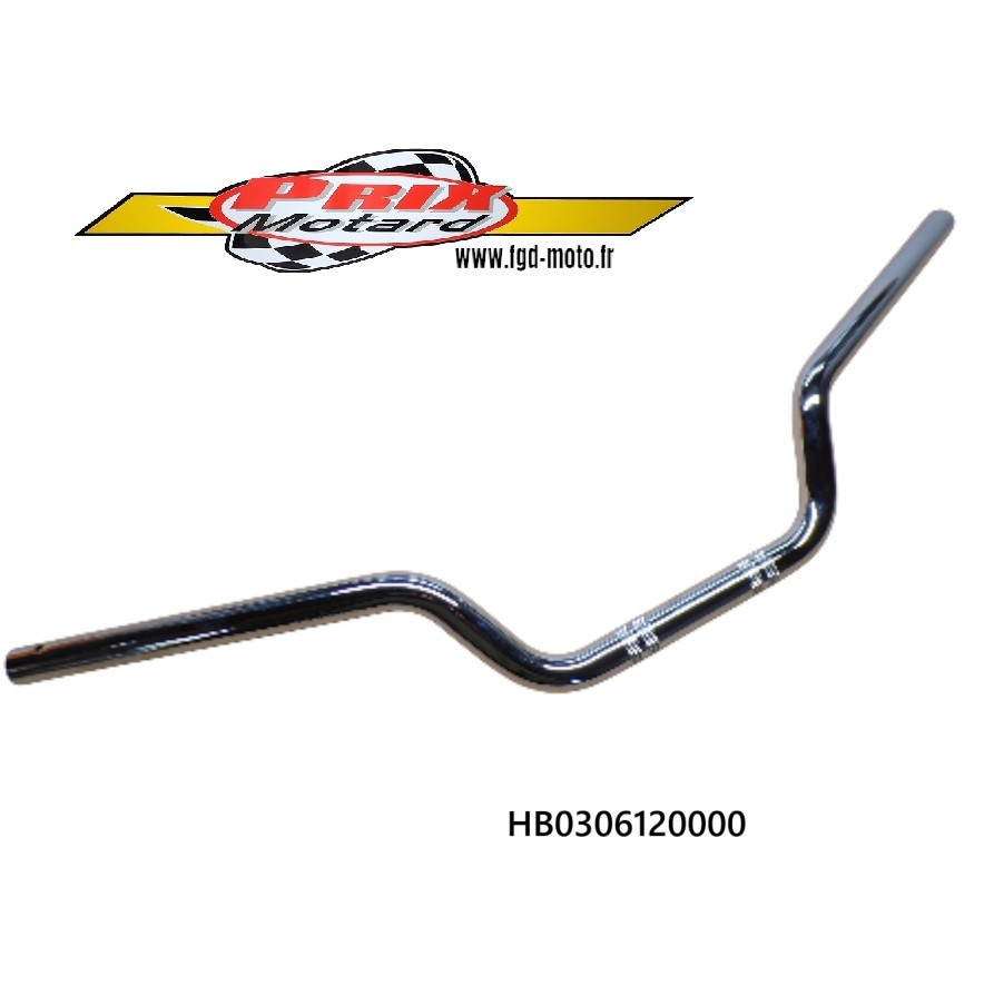 Guidon acier chromé Suzuki SVF 650 Gladius 2009-2014 type origine