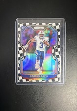 2020 Panini Prizm - Rookie Gabriel Davis #312 Black & White Checker Prizm (RC)