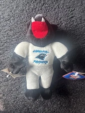 Vintage 1999 KICKOFF NFL Carolina Panthers Stuffins FOOTBALL PLUSH BEAN BAG NWT