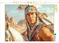 Calvendo Puzzle The Wild West | 1000 Pieces, Finished Size 25.2 × 18.9 In (64 ×