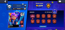 Supercell Brawl Stars 35/107 Brawlers Collected | 2279 Trophies