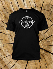 Image of Serenity Firefly T Shirt Science Fiction TV show Tee Serenity Movie