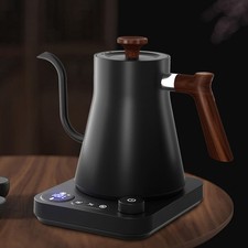 1200 W Electric Gooseneck Kettle Stainless Steel Inner Hot Water Boiler Kitchen