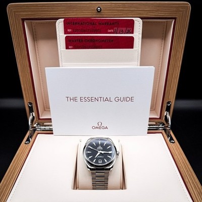 OMEGA Seamaster Aqua Terra 150M Black Lacquer 2026 Full Set 220.10
