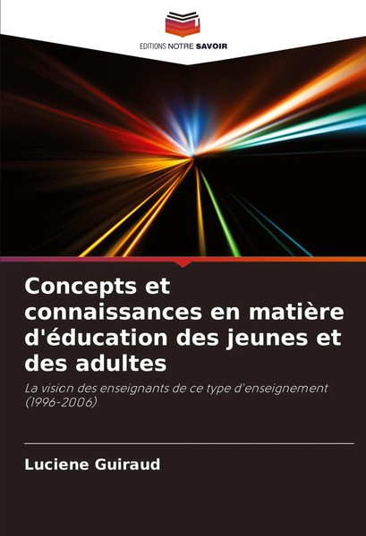 Concepts Et Connaissances En MatièRe D'éDucation Des Jeunes Et Des Adultes Buch-image