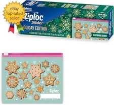 Ziploc Gallon Food Storage Slider Bags, Power Shield Technology for More Durabil