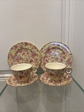 Royal Winton English Rose Tea Trio - Cup Saucer Plate Immaculate Cond