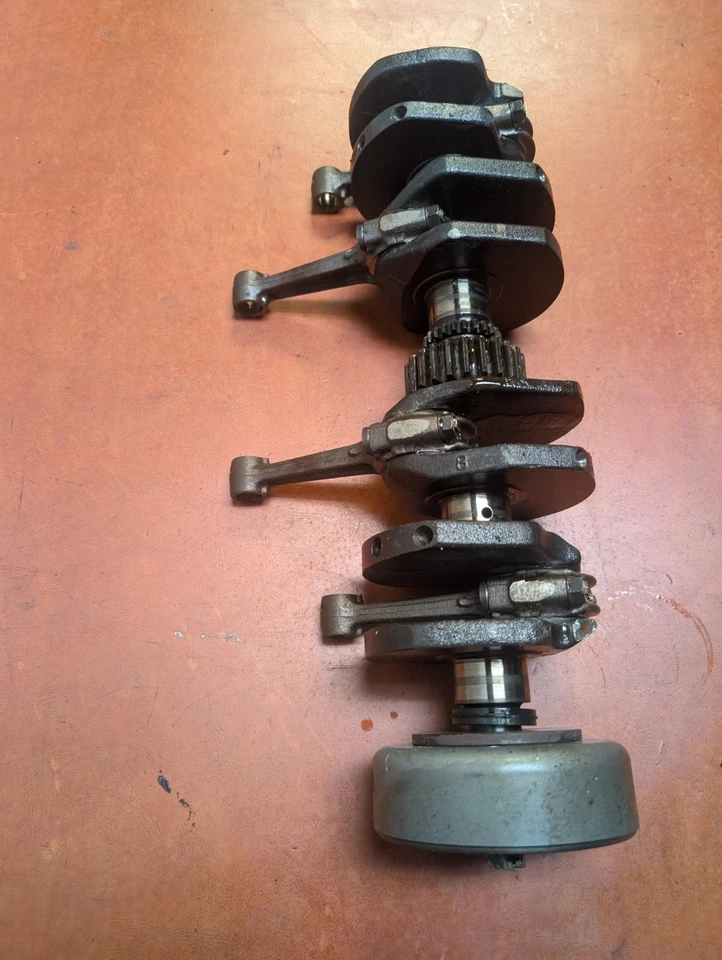 Motor de cigüeñal Kawasaki GPZ750 GPZ 750 genuino fabricante de equipos originales Foto 3 de 4