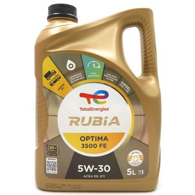 5 Liter Total Rubia Optima 3500 FE 5W-30