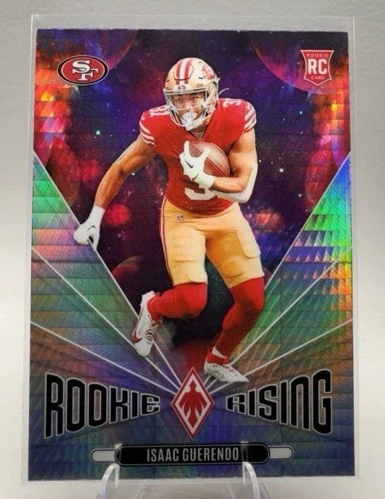 Isaac Guerendo 2024 Panini Phoenix - Rookie Rising Hyper Prizm - 49ers