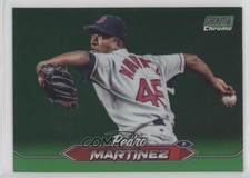 2024 Topps Stadium Club Chrome Green Refractor Pedro Martinez #78 HOF 1mc5