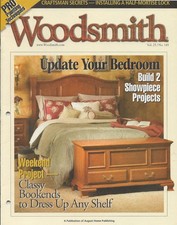 WOODSMITH NUMBER 145 ARCH TOP HEADBOARD BLANKET CHEST ARCH TOP BOOKENDS