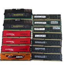 4GB 8GB 16GB DDR3 Mixed Brands Desktop RAM Mixed Speeds Lot of 13 TESTED