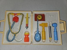 Fisher-Price Vintage Medical Kit 936 1977 Play Doctor Nurse Case Complete