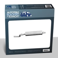 Auspuff Endtopf für Mercedes-Benz W114 W115