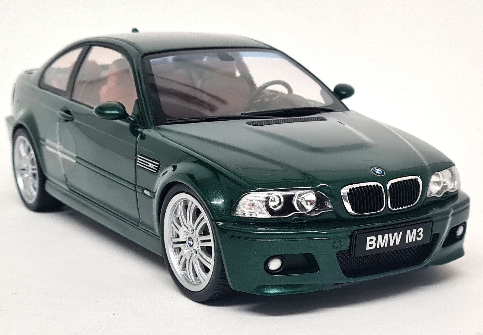 Solido 1/18 - BMW M3 E46 Oxford Green 2000 Diecast Scale model car