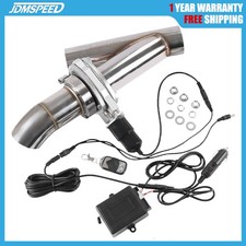 Electric Exhaust Valve System Dump Muffler 3" Inch 76mm & Wireless Remote
