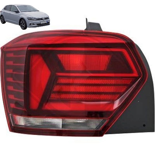 RüCkleuchte Links FüR VW Polo 2018-2021-image