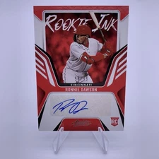 2022 Absolute Rookie Ink Retail #RKI-RD Ronnie Dawson Auto /99