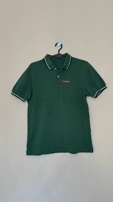 PRADA オリーブグリーン ポロシャツ Prada red tab classic polo rare green size M | eBay