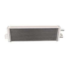 Universal Water To Air Intercooler 34 Inlet Outlet 6.6h X 21w Aluminum